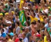 What if... Let the Groove Get In by Justin Timberlake was the official song for Brazil 2014 FIFA World Cup?nThis video I&#39;ve made without commercial purposes could be an answer...