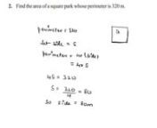 NCERT Solutions for Class 7th Maths Chapter11nArea and perimeter