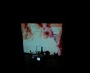 18/09/2014. Fragmento de la Sesión 26 de live cinema &amp; arte sonoro en la Academia de San Carlos. nnS/T. nAudio. El globo en el panteón.nnMezcla en tiempo real de imágenes postmortem y de audio/ video registrado en un panteón.
