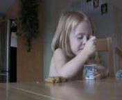 I was filming my little girl while eating a yaourt this morning and tought it could be fun to turn it into a 30 sec commercial.Here is the result.nnDone with stock Canon HV20 in HDV24fpsnnMusic from http://www.mp3.com/artist/alice_anne/summary/nnUntil Vimeo convert it to HD you can get the HD version here: http://vimeo.com/download/video:11242866