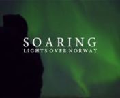 SOARING is a shortfilm showing what is keeping many photographers sleepless through the winter nights in the arctic landscapes and rural areas of northern Norway; the northern lights. The film was shot this autumn from late august to mid november in and around the areas of the city of Tromsø, as well as on the beautiful island of Senja.nnAll sequences are realtime video, no timelapse used. This film shows the auroras how they really are in real world, not like in most timelapses where they flic