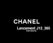 PARIS - NEW-YORK - TOKYO – SÉOUL - TAIPEI - BEIJING - HONG-KONGnnExposition numérique :nC’est durant la Fashion Week à Paris que la Maison Horlogère Chanel a présenté sa nouvelle venue dans la longue lignée des modèles J12 : la Chanel J12-365. nUn roadshow
