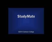 In this video, you will learn to create review materials for students using StudyMate and then upload the materials into eCollege.