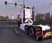 Checking out the new Euro Truck Simulator 2 1.11 Beta patch and listening to my CB Mod and of course driving my Scania T Longline sporting a hot new Red Bull racing skin, this skin also has the matching trailer. Cant wait till the 1.11 patch goes live in the sim for everybody so I can use my multiplayer again. I love the new log in menu for 1.11! If you would like a free copy of the mods shown here in this video look below for links.nn