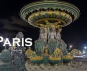Paris in Motion (Part 4), a timelapse / hyperlapse serie about Paris, France.nnIn 2012 I launched the