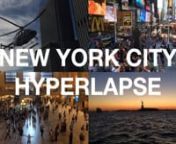 The app Hyperlapse was released shortly before we went on vacation to NYC. It was a great opportunity to try out Hyperlapse and record a few short clips. nnMore from Hannes: nhttp://hannes.agnarsson.com nnLeaving Iceland, landing in JFK, New York skyline, looking up at skyscrapers, viewing NYC taxis and other traffic from a terrace on the 27th floor, swarm of people at Grand Central Terminal, view of the busy Times Square from bleacher seats on the red stairs, Times Square from the H&amp;M windo