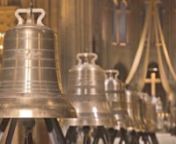 La bénédiction des huits cloches en bronze poli et du petit bourdon Marie par Mgr André Vingt-Troisa eu lieu samedi 2 février 2013 dans la cathédrale de Notre-Dame. nn(Crédit photos : Stéphane Compoint)