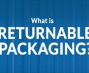What is Returnable Packaging?nnThe dictionary says…nIt’s the process of shipping orders to your customers in durable, reusable containersnnThis allows for shipments to be made over and over again in the same, space-saving packagennnBut what is Reusable Packaging… really?nnIt’s a way to…nnnEliminate disposable costsnnEliminate the need to repeatedly purchase packagingnnImprove workplace efficiency by making parts easier to pack, handle, stock, and unpack, ensuring the protection and pro