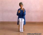 This is one of twelve exercises described in the scientific case report Eurythmy Therapy in Anxiety (Schwab et al 2011).nnBrief Description of Exercise:nSitting; shake the head many times sideways while moving alternately the right and left arm in breast height quietly forwards and backwards as if against resistance.nnTherapeutic Goal:nTo relax and quiet the lower body by