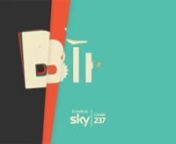 I was called to pitch for the branding of the new channel 237 of Sky Italy called