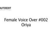 FVO002 (Oriya) from oriya