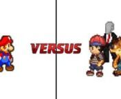 A new sculpture of Mario is terrible. But Ness, Slender Man and Crash Bandicoot are gonna fight him. Will Mario win? Find out right now! On Mario vs. Everybody!nnCharacters by:nNintendonActivisionnnSprites from:nMario &amp; Luigi: Superstar SaganCrash of the TitansnCustom/EditednnSprites by:nA.J. NitronAlvin Earthwormnjmkrebs30nNaruto[NU]nMr. CnSuperAvengerMan (Me)nnMusic:nSuper Smash Bros. Melee - Peach&#39;s CastlenSuper Smash Bros. Melee - OnettnSuper Smash Bros. - Meta CrystalnSlender - Slender