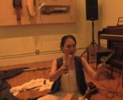 From a performance at Studio Grand, Oakland, CA, January 25, 2015, following a solo set by Motoko Honda (piano). Documented by Maureen Whiting, this is an excerpt from the Fourth Breath, World of Ritual and Mysticism (Korea) from Jen Shyu&#39;s