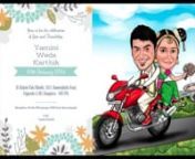 Yamini and Karthik&#39;s Wedding!nnAt Kalyani Kala Mandirn151/1, Bannerghatta road (Opp IIM),nBangalore 560076nnDetails:n19th January 2016 : Reception 7:00 PM onwardsn20th January 2016 : Wedding 8:00 AM onwards