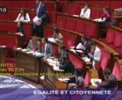 Intervention d&#39;Yves Blein, Député du Rhône, lors de la discussion générale sur le projet de loi Égalité et Citoyenneté le lundi 27 juin 2016.
