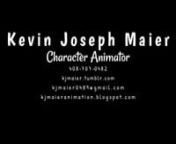Kevin Joseph MaiernCharacter AnimatornAnimation Demo Reeln408 707 0482nkjmaier.tumblr.comnkjmaier0489@gmail.comnkjmaieranimation.blogspot.comnn“Defending the Castle”nStudent Work at iAnimate - Winter 2016nResponsible for character animationnRig by iAnimatenSoftware: Maya 2015nn“Little Cosette