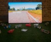COLLEOnYOU&#39;RE IN A WONDERFUL COUNTRY, 2016ninstallation: HD video (color, no sound, 52’ 37”) playing on a television screen, artificial grass, plastic bottles, plastic bags, cigarette packs, beer cans. ncolleo.orgnnn“What is an artist if not someone who deems that anything at all – including the foulest refuse – is capable of acquiring aesthetic value? […] All that is hidden, evacuated or banished derives from this centrifugal logic, which consigns beings and things to the world of w