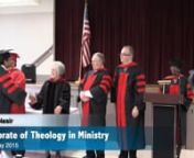 Doctorate of Theology in Ministry Naeem Nasir from naeem