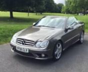 Grey Mercedes CLK280 3.0 Sport Convertible 7G Tronic Auto Electric Soft Top McCarthy Cars UK - KP08CLVnnSat Nav Bluetooth Leather Heated Orthopaedic Seats Only 77,000 Miles Full Service History 7 Services Costs over £45,000 New and Has nearly £7,000 of Extras Can Achieve Over 38 MPG 08-RegnnSee our latest Mercedes-Benz stock: http://www.mccarthycars.co.uk/used-cars/mercedes-benznnMcCarthy Cars 72-74 Mitcham Road, CroydonnnMcCarthy Cars are an award winning, family-run used car dealer based in