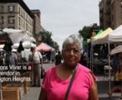 One of two videos that accompanied Camila Osorio&#39;s print piece in Feet in 2 Worlds.nnSee article here: http://fi2w.org/2014/08/25/feeding-the-street-the-untold-story-of-women-vendors-in-new-york/nFeeding the Street: The Untold Story of Women Vendors in New York nFrom tacos and tamales to falafel, pretzels and hot dogs, New Yorkers love street food. But the people who make a living cooking and selling these foods remain largely unknown.n“It’s rough for a women to sell tamales, unfortunately t