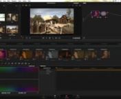 Warren shows how to conform from a clients drive, then copy with handles only the sections in the XML to your fast storage. This is a feature called &#39;Consolidate Clips&#39; in DaVinci resolve 11.2.1