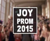 Joy Prom was birthed out of Luke 14.Jesus tells his disciples a parable about inviting friends to a party or banquet.He discourages them from looking for recognition andactually says that,