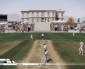 15 minute clip of NZ vs IND on Don Bradman Cricket on the PS4.