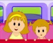 Watch Wheels on the bus go round and round new Nursery Rhyme By Kids camp