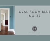 Oval Room Blue is the most blackened of our blues, giving it a timeless pared down feel. It sits perfectly with the very popular greys, so is ideal for use in contemporary houses to create depth and balance in either a hall or a darker, cosier TV room.
