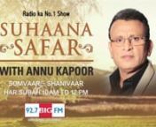 For this promo for 92.7 BIG FM’s stupendously successful show Suhaana Safar with Annu Kapoor, we took a highly creative route. Pictures of Indian cinema’s celebrities of yester years, hang like memories on the tree of life, stirring gently in the breeze of reminiscence. Coupled with Annu Kapoor’s voice, the promo captured and portrayed well the soft, sunny, fuzzy warmth of the show.