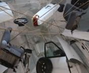 This 1994 model with 132,000 miles was ready for the scrap heap after polluting the roads for 24 years. I salvaged the body parts and hung them in my art studio high above the spectators, to create tension within the space below. We sense the weight of the car overhead, and an impression of danger from collapse is palpable in the room. As such, the installation is a metaphor of the impending wreck of the planet. It is also a comment on car culture by this artist emerging in the Detroit metro are