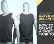 ★ TIP JAR ★ - https://paypal.me/TravisDavidsnToday we will be creating a tank top in Marvelous Designer 7. Its really easy to do and a great beginner exercise. nnIf you want a pack of 56 HIGH QUALITY 4K tileable fabric materials for your clothing you can get them on my gumroad https://gum.co/cjQgVnnFEEL FREE TO FOLLOW MEnnSubscribe! ► https://www.youtube.com/channel/UCniZ...nGumroad ► https://gumroad.com/mrdavids1nCubebrush ► http://cbr.sh/99pocnInstagram ► @mrdavids2nArtstation ►