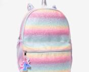 Rainbow unicorn Backpack