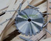 An absolute monster in TUSK&#39;s line up. The Tungsten Carbide Tooth Demolition Blade is designed for high performance and long life saving you time and money. Cut aluminium and timber (with nails). Perfect for renovations, framing, roofing and general construction.
