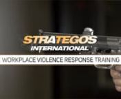 www.strategosintl.comnYou can&#39;t plan when or if an active shooter or violent intruder attacks your workplace. But you can be ready to respond in case that fateful day comes. Vaughn Baker, president of Strategos International, trains a community organization in how to respond to an active shooter. Although the concept of