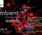 &#124; Ambient Waves - Kosmische Musik in der Kirche &#124;nnKartenvorverkauf Online jetzt über Eventbrite, siehe Link auf Festival Webseite !nnWebsite: https://www.ambient-waves-cosmic-music-festival.denn“Ambient Waves“ ist ein modernes „Update“ der in den 70er Jahren in Deutschland entstandenen Musikrichtung