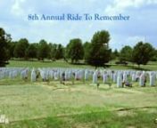 2018 8th Annual Ride to Remember honoring 16 fallen heroes:nnArmy SGT Chad L. Keith, 21 Batesville, IN 7/7/2003nArmy SGT James D. Faulkner, 23 Clarksville, IN 9/8/2004nArmy SGT Matthew L. Deckard, 29 Corydon, IN 9/16/2005nArmy SGT. Steven P. Mennemeyer, 26 Granite City, IL 8/8/2006nArmy PFC Anthony P. Seig, 19 Sunman, IN 9/9/2006nArmy SSGT Robert J. Montgomery, 29 Scottsburg, IN 5/22/2007nArmy SGT Kenneth