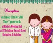 Customize this video at https://seemymarriage.com/product/all-in-one-indian-cartoon-couple-animated-traditional-floral-decorated-wedding-invitation-video/nCreate more Engagement invitations @ https://seemymarriage.com/video-invitations/?pa_events=engagementnCreate more Wedding invitations @ https://seemymarriage.com/create-wedding-invitation-video-card/nCreate Engagement videos @ https://seemymarriage.com/video-invitations/?pa_events=EngagementnCreate Wedding videos @ https://seemymarriage.com/v