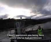 When Scottish Salmon Watch filmed at a salmon farm operated by Scottish Sea Farms in the Sound of Shuna in Loch Linnhe in July 2019 they were paid a visit by Police Scotland.nnThe sergeant from Appin police station claimed that Scottish Salmon Watch needed permission from the Norwegian-owned salmon farming company to be in the water near a salmon farm.Police Scotland told Scottish Salmon Watch to leave even though the area they were filming in was public and navigable waters.Scottish Salmo