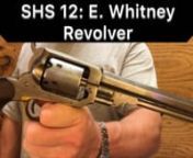 SHS 12: E. Whitney Revolver nnIn this episode of the Second Hand Showcase, we are featuring a very neat and historically significant black powder revolver.nnAnd while this 36 caliber Navy Model of handgun might not be significant in its own right; the name Eli Whitney certainly is! nnThe inventor of the Cotton Gin. A mechanical contraption that was used, in lieu of human labor, to sort seeds from bales of cotton.nnFrom a technological, historical, economic, and moral perspective; this name act