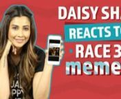 The beauty Daisy Shah recently met with Pinkvilla and reacted to trolls and memes on her famous Race 3 dialogue,