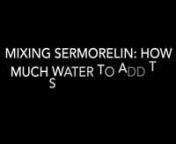 https://www.sermorelin.me/sermorelin-injections-how-to-prepare-sermorelin-for-injectionnn Sermorelin Usage Instructions for Injecting the product properly: How to prepare and use Sermorelin injections safely. nThis is a Sermorelin usage instructions guide. Before you can inject daily doses of Sermorelin, the first thing you need to do is reconstitute the product in powder form to prepare it for injection. We will try to explain with simple instructions how to prepare the Sermorelin powder into