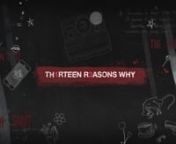 NETFLIX: 13 Reasons Why Season 2 - Intro / Opening CreditsnTitle sequence. Main title.