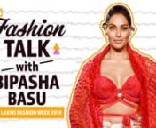 Bipasha Basu who is one of the stylish Bollywood actresses sashayed her style and oomph on the ramp at Lakme Fashion Week 2018. Pinkvilla got the chance to interview the Bengali Bombshell as well as the designers of label Ruceru. Check out the video right here.