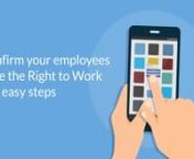 3 simple steps to make Right to Work checks easier