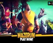 Download Now on Play Store: http://bit.ly/MazerungamennGet ready for a 3D runner game, that you parkour your way through the maze using pets and perks! Link to download app on Google PlayStore: http://bit.ly/MazerungamennnGet a hang of the game in seconds thanks to its simple controls.To win, reach the objectives before the dome closes down. A maze with the battle royale element.