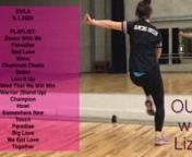 Thank you for working out with me! If you like my videos consider contributing to my virtual tip jar. nVenmo: @lizfit_Fitness PayPal @lizfitlizziennPlaylist - 55 minutesnnDance With MenPainkillernBad LovenWavenChammak ChallonBailarnLive It UpnI Believe That We Will WinnWarrior (Stand Up)nChampionnHowlnSomewhere NewnTouchnParadisenBig LovenWe Got LovenTogether