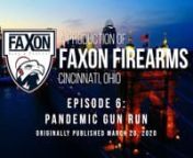 Find More: https://faxonfirearms.com/blog/pandemic-gun-run/nnThis week on the show, I had the great pleasure of talking to Dan Zimmerman from The Truth About Guns.nnDan Zimmerman is the Managing Editor of the Truth About Guns. TTAG is one of the largest firearms-related sites on the internet with about 2.5 million unique readers each month.nnWhen looking for firearms industry news to curate for our Facebook and Twitter feeds, The Truth About Guns pretty much tops my Feedly list.nnThis week, our