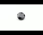 This is a GIA Certified Loose Round Brilliant Cut Natural Black Diamond measuring 7.80x7.93x5.79 mm. Approximate Black Diamond Weight: 2.26 Carats.
