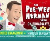 The Pee-wee Herman Show is now on Broadway! Visit http://www.peewee.com/broadway